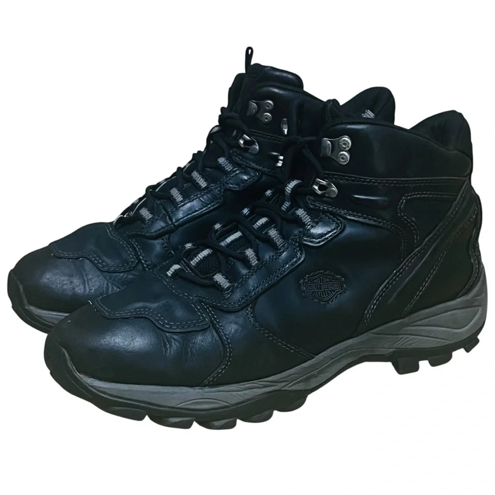 Harley-Davidson Trevorm Boots Hiking Men’s Black Sz 11